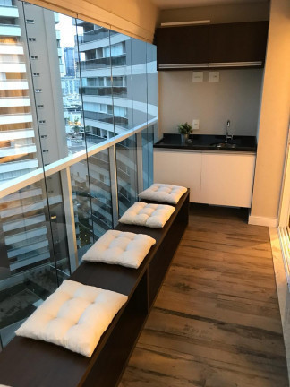 Imagem Apartamento com 1 Quarto para Alugar,  em Vila Gertrudes - São Paulo