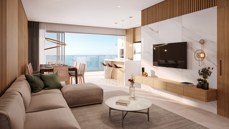 Imagem Apartamento com 3 Quartos à Venda,  em Armação de Itapocoroi - Penha
