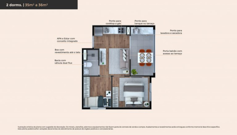 Imagem Apartamento com 2 Quartos à Venda, em Jardim Aeroporto - São Paulo Imagem Apartamento com 2 Quartos à Venda, em Jardim Aeroporto - São Paulo