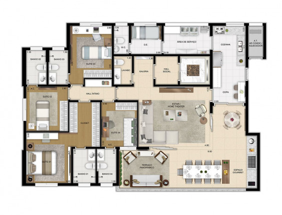 Imagem Apartamento com 3 Quartos à Venda, 163 m² em Vila Romana - São Paulo Imagem Apartamento com 3 Quartos à Venda, 163 m² em Vila Romana - São Paulo