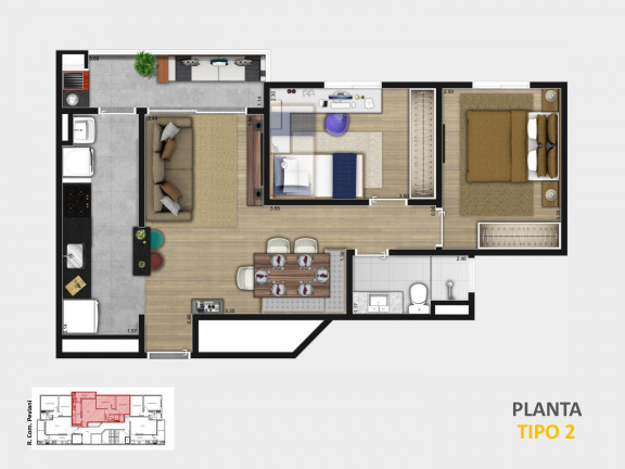 Imagem Apartamento com 2 Quartos à Venda, 56 m² em Santa Terezinha - São Bernardo Do Campo Imagem Apartamento com 2 Quartos à Venda, 56 m² em Santa Terezinha - São Bernardo Do Campo
