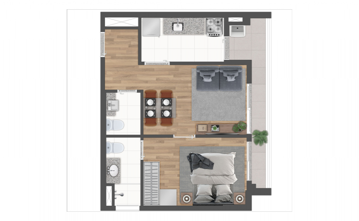 Imagem Apartamento com 1 Quarto à Venda, 31 m² em Indianópolis - São Paulo Imagem Apartamento com 1 Quarto à Venda, 31 m² em Indianópolis - São Paulo