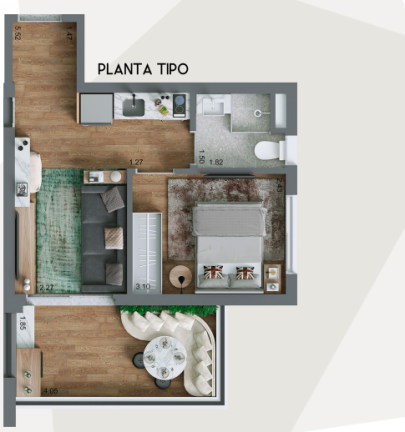 Imagem Apartamento com 1 Quarto à Venda,  em Vila Mariana - São Paulo