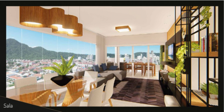Imagem Apartamento com 3 Quartos à Venda, 143 m² em Canto do Forte - Praia Grande