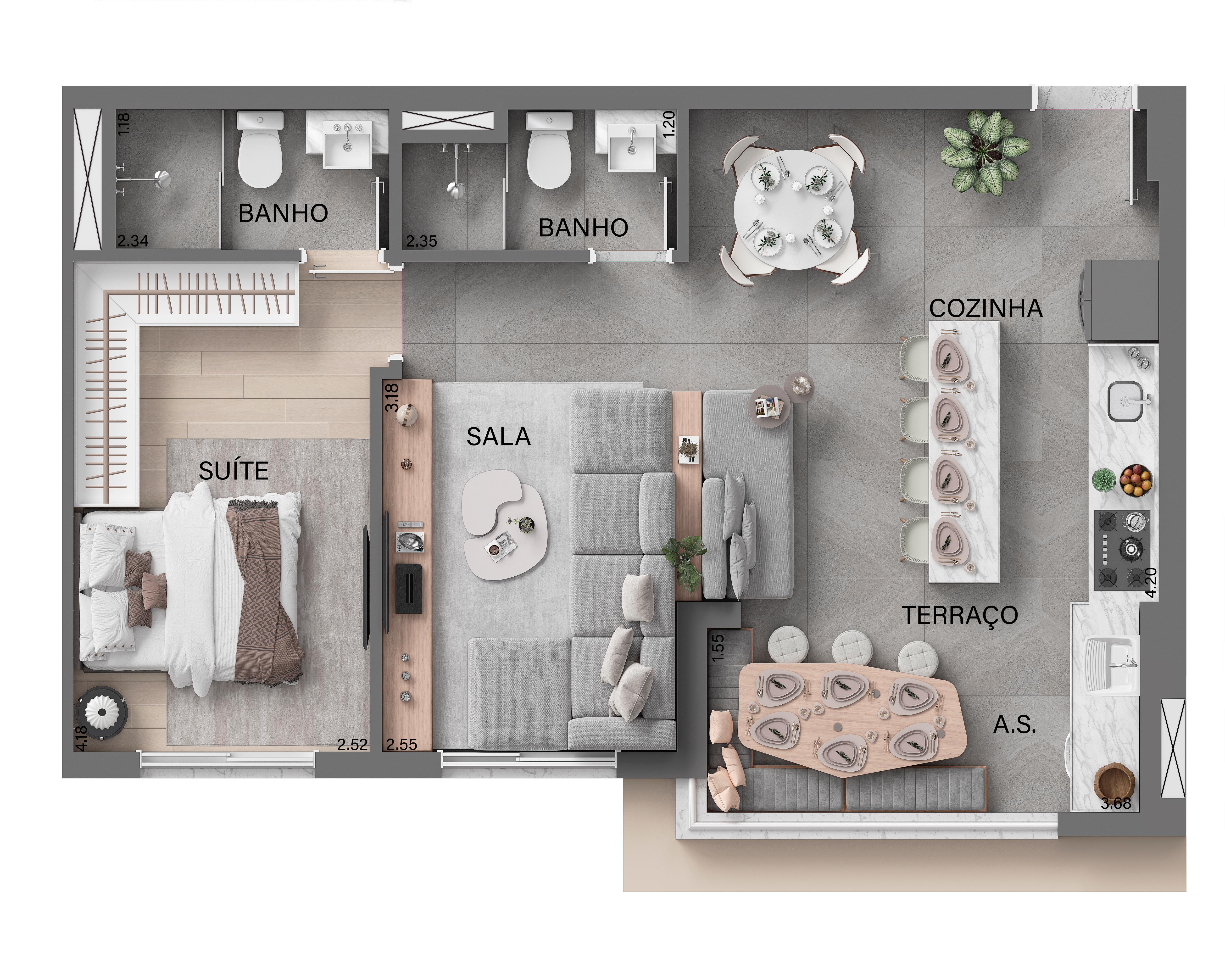 Imagem Apartamento com 2 Quartos à Venda, 57 m² em Nova Aldeinha/Aldeia - Barueri Imagem Apartamento com 2 Quartos à Venda, 57 m² em Nova Aldeinha/Aldeia - Barueri