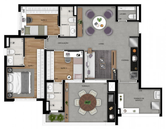 Imagem Apartamento com 3 Quartos à Venda, 106 m² em Tatuapé - São Paulo Imagem Apartamento com 3 Quartos à Venda, 106 m² em Tatuapé - São Paulo