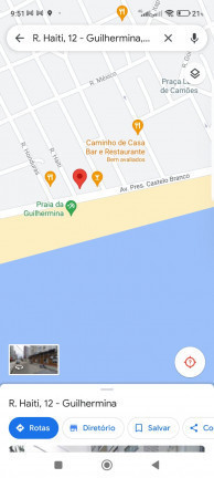 Imagem Apartamento com 1 Quarto para Temporada, 40 m² em Guilhermina - Praia Grande