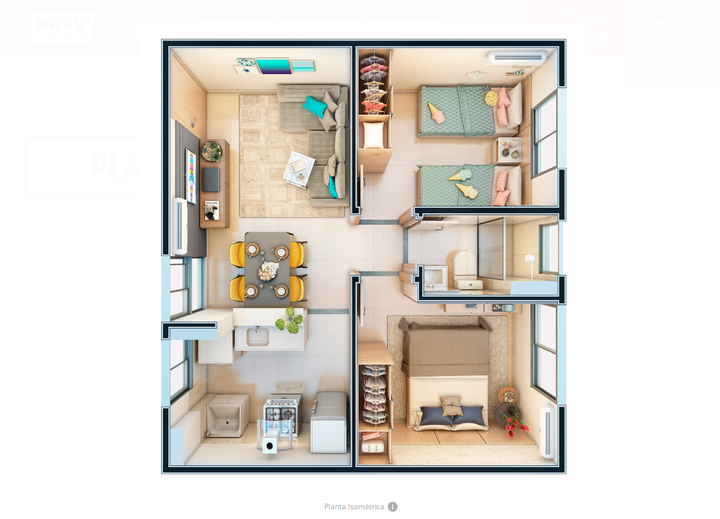 Imagem Apartamento com 2 Quartos à Venda, 39 m² em Planalto - Manaus Imagem Apartamento com 2 Quartos à Venda, 39 m² em Planalto - Manaus