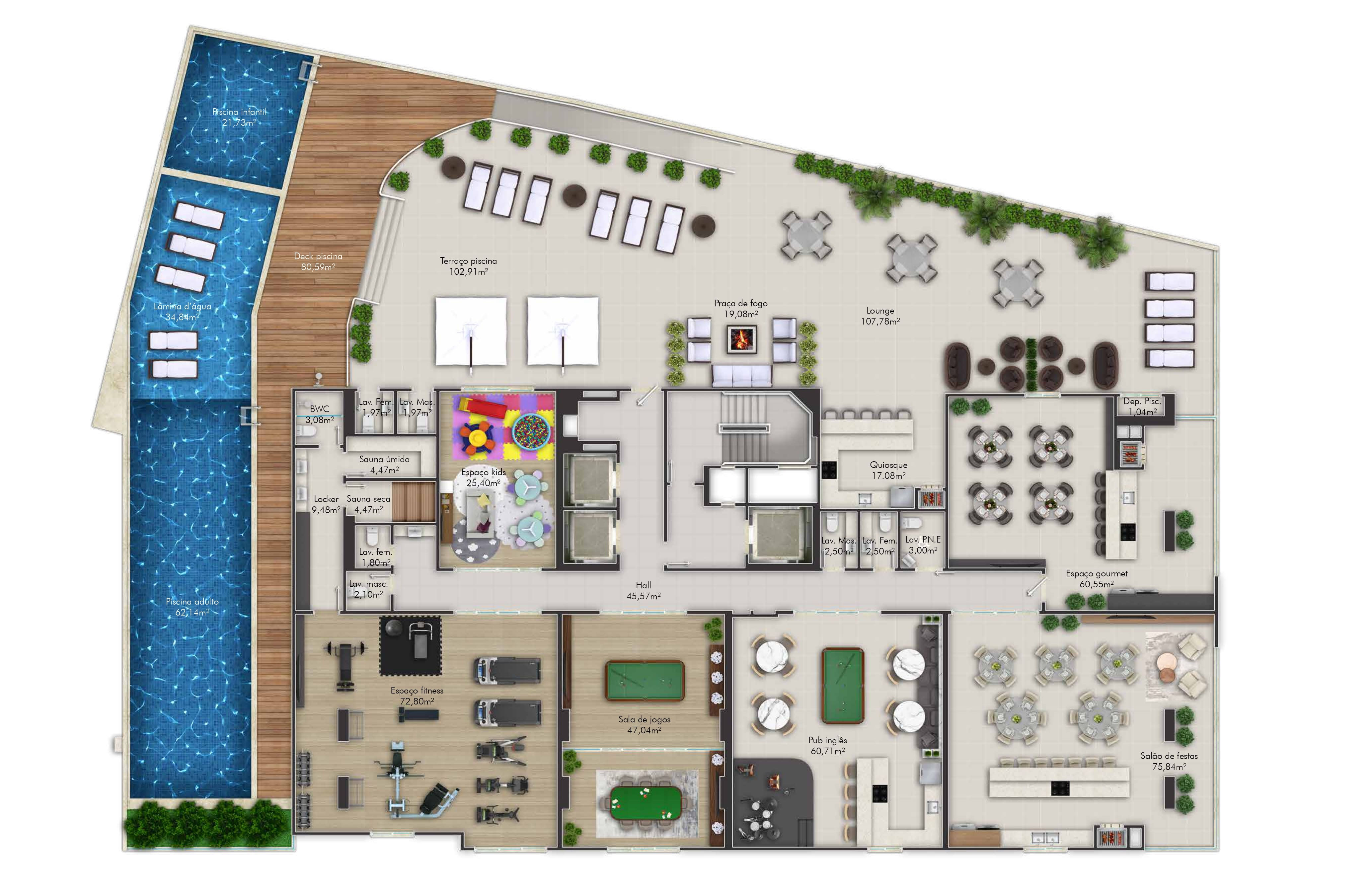 Imagem Apartamento com 3 Quartos à Venda, 120 m²em Balneário Perequê  - Porto Belo