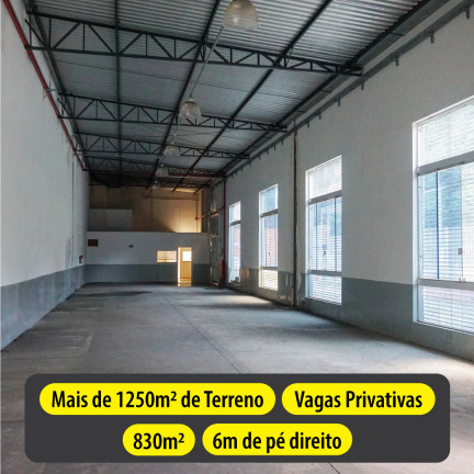 Imagem Galpão para Alugar, 830 m² em Demarchi - São Bernardo Do Campo Imagem Galpão para Alugar, 830 m² em Demarchi - São Bernardo Do Campo