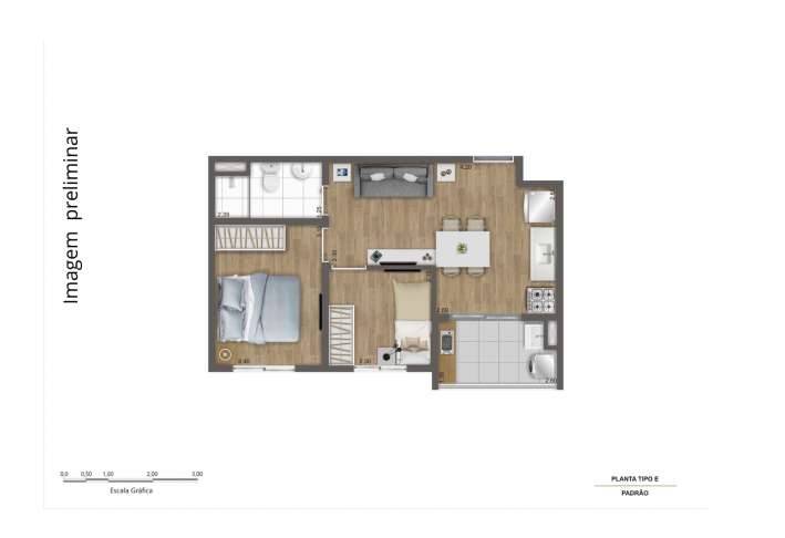 Imagem Apartamento à Venda, em - Imagem Apartamento à Venda, em -