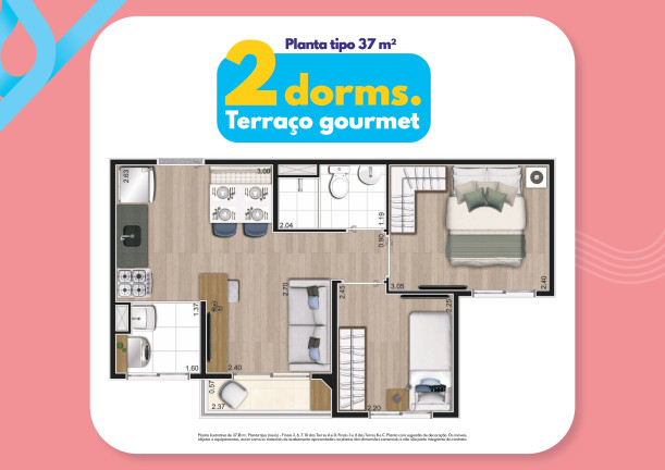 Imagem Apartamento com 2 Quartos à Venda, 37 m² em Vila Independência - São Paulo