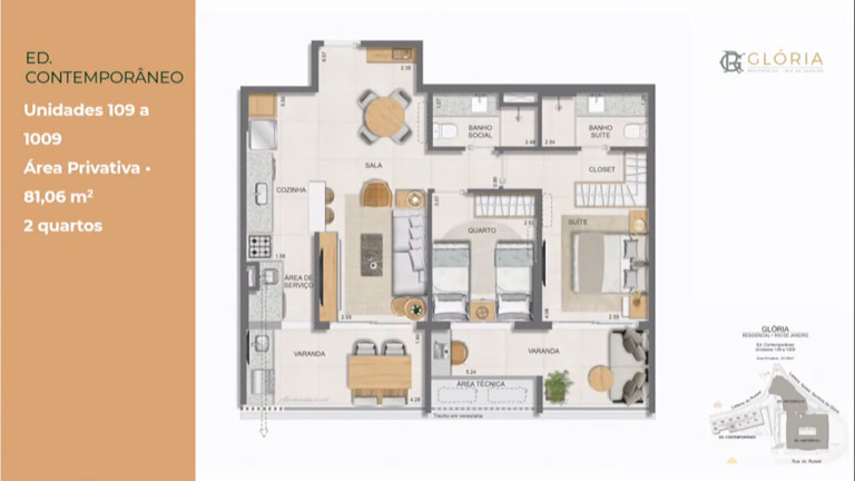Imagem Apartamento com 2 Quartos à Venda,  em Glória - Rio de Janeiro