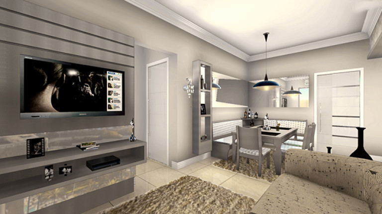 Imagem Apartamento com 1 Quarto à Venda, 42 m² em Ana Maria - Criciúma Imagem Apartamento com 1 Quarto à Venda, 42 m² em Ana Maria - Criciúma
