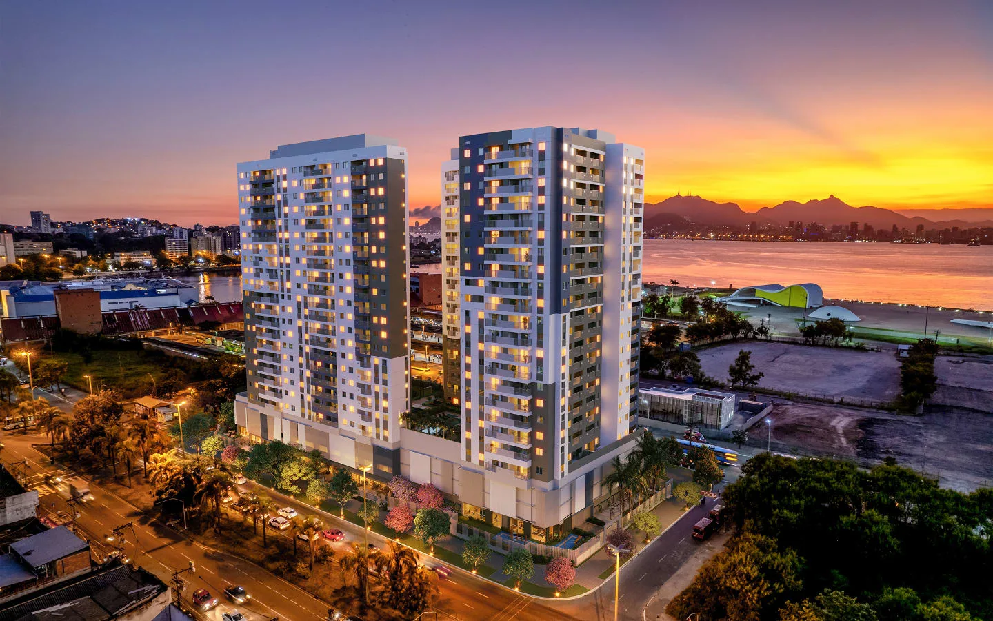 Imagem Apartamento com 2 Quartos à Venda, 52 m²em Centro - Niterói
