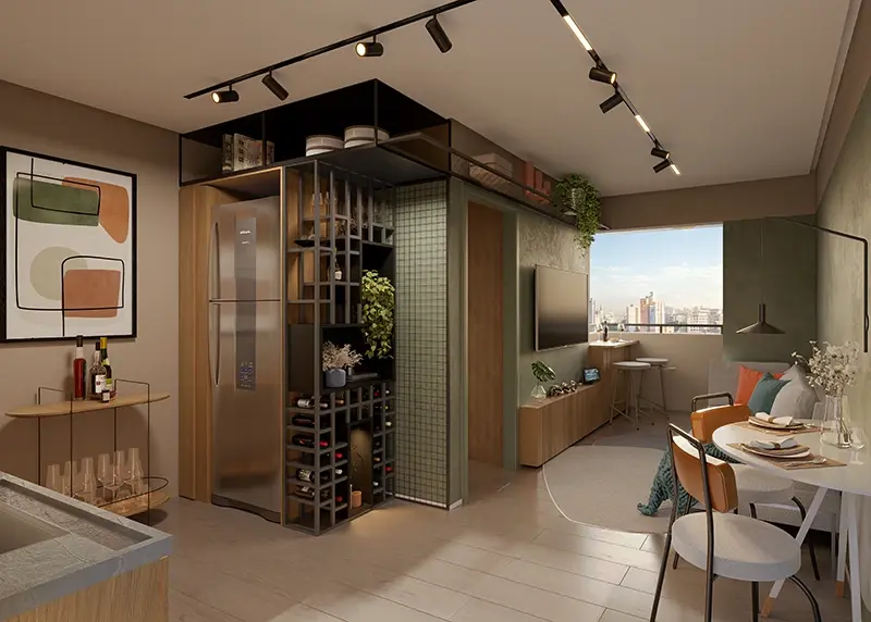 Imagem Apartamento com 2 Quartos à Venda, 37 m²em Santa Efigênia - São Paulo Imagem Apartamento com 2 Quartos à Venda, 37 m²em Santa Efigênia - São Paulo