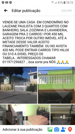Imagem Sobrado com 3 Quartos à Venda, 80 m² em Lauzane Paulista - São Paulo