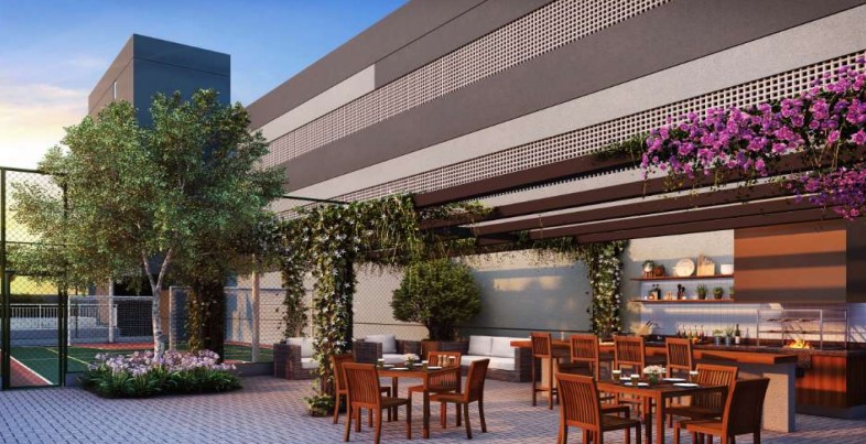 Imagem Apartamento com 2 Quartos à Venda, 42 m² em Jabaquara - Santos