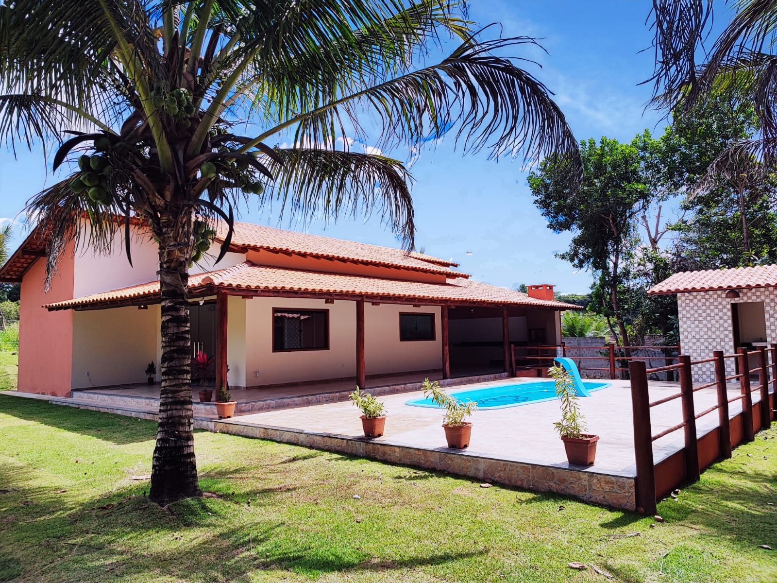 Imagem Chácara com 3 Quartos à Venda, 185 m² em Arraial D'Ajuda - Porto Seguro Imagem Chácara com 3 Quartos à Venda, 185 m² em Arraial D'Ajuda - Porto Seguro