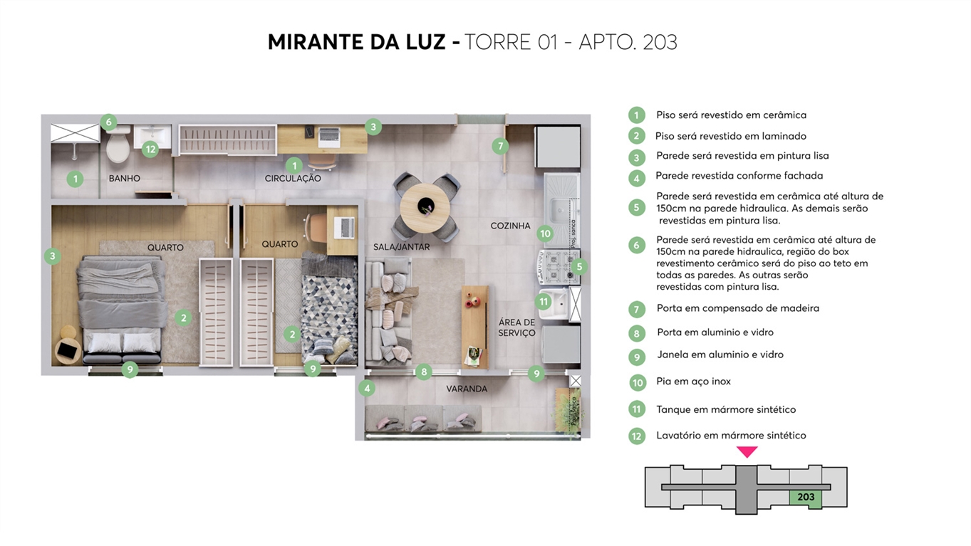 Imagem Apartamento com 2 Quartos à Venda, 42 m² em Da Luz - Nova Iguaçu Imagem Apartamento com 2 Quartos à Venda, 42 m² em Da Luz - Nova Iguaçu