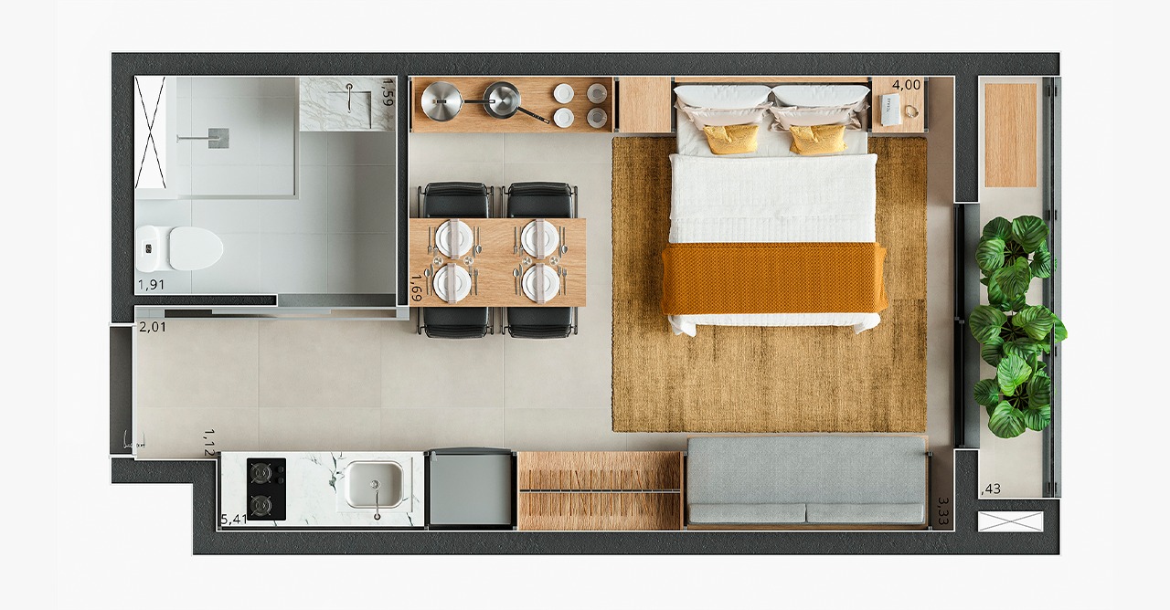 Imagem Apartamento à Venda, 24 m²em Liberdade - São Paulo