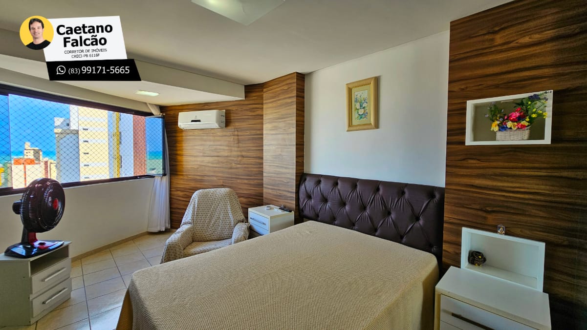 Imagem Apartamento com 3 Quartos à Venda, 124 m²em Tambaú - João Pessoa