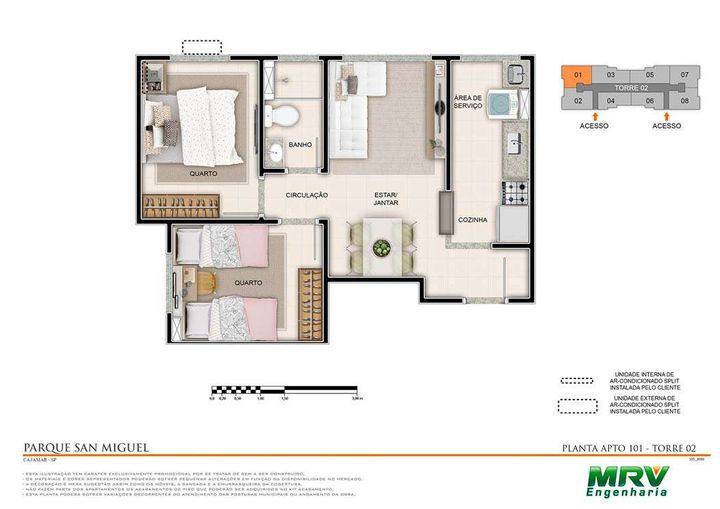 Imagem Apartamento com 2 Quartos à Venda, 43 m² em Portais Dos Ipês - Cajamar Imagem Apartamento com 2 Quartos à Venda, 43 m² em Portais Dos Ipês - Cajamar