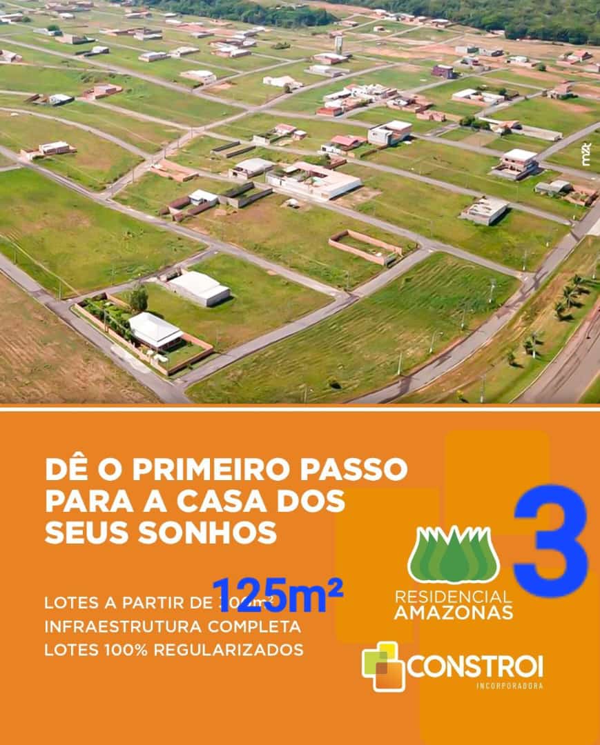 Imagem Terreno à Venda, 125 m²em Nova Amazonas I Bairro Planejado - Iranduba Imagem Terreno à Venda, 125 m²em Nova Amazonas I Bairro Planejado - Iranduba