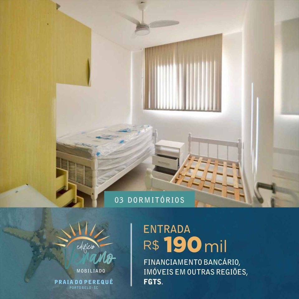 Imagem Apartamento com 3 Quartos à Venda, 120 m²em Perequê - Porto Belo Imagem Apartamento com 3 Quartos à Venda, 120 m²em Perequê - Porto Belo