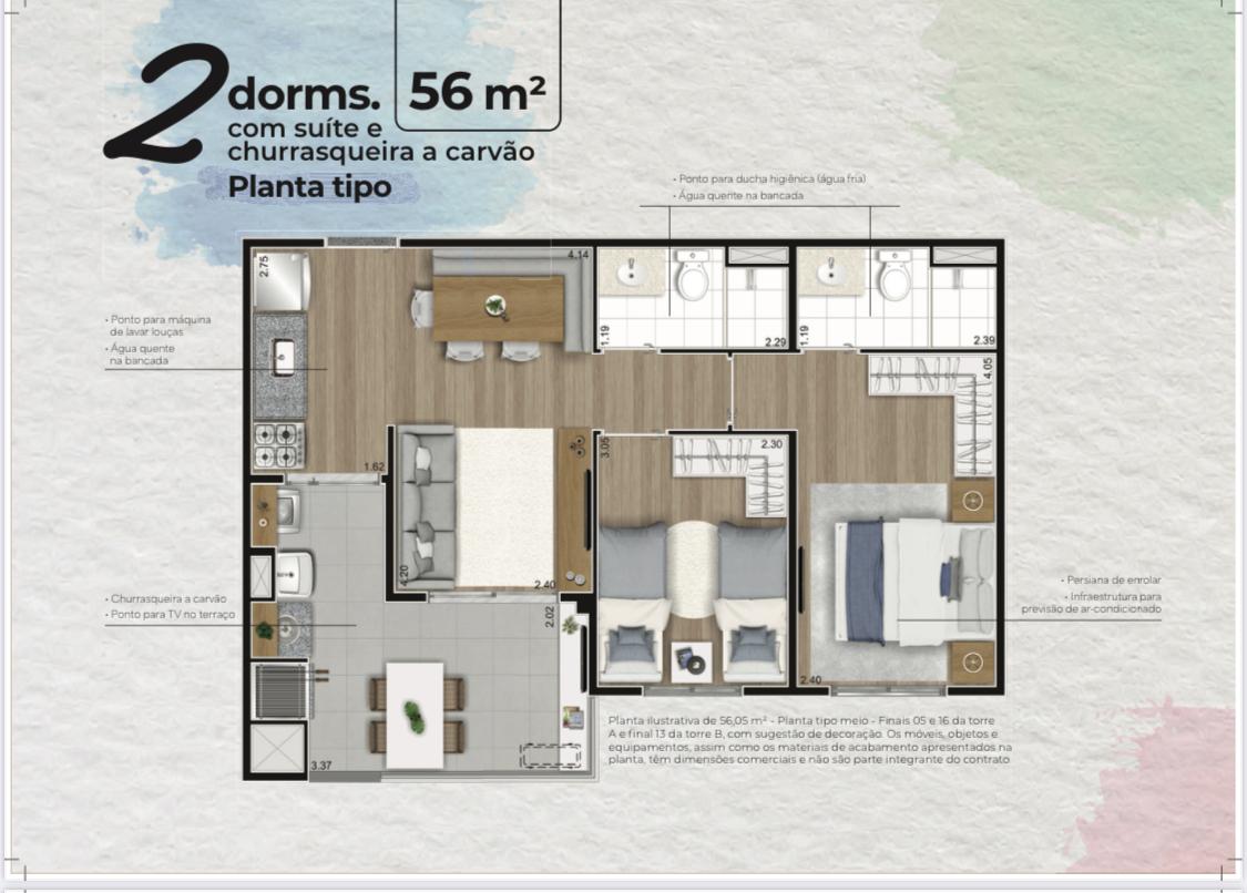 Imagem Apartamento com 2 Quartos à Venda, 54 m² em Lapa de Baixo - São Paulo Imagem Apartamento com 2 Quartos à Venda, 54 m² em Lapa de Baixo - São Paulo
