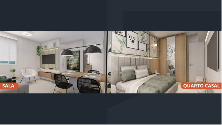 Imagem Apartamento com 2 Quartos à Venda, 44 m² em Residencial Cosmos - Campinas