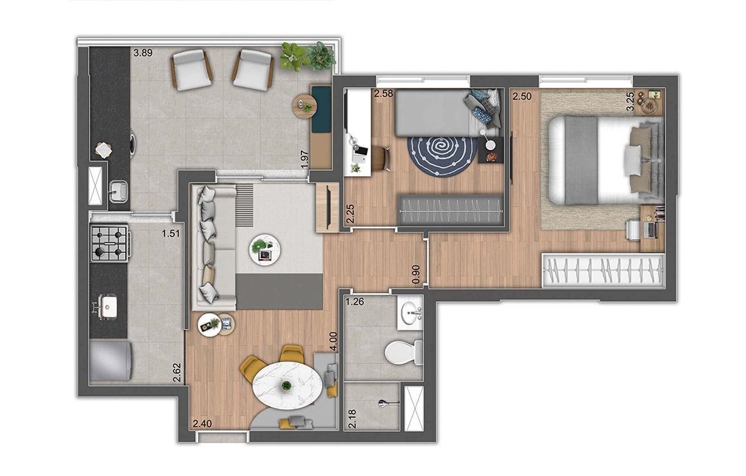 Imagem Apartamento com 2 Quartos à Venda, 52 m²em Belenzinho - São Paulo Imagem Apartamento com 2 Quartos à Venda, 52 m²em Belenzinho - São Paulo