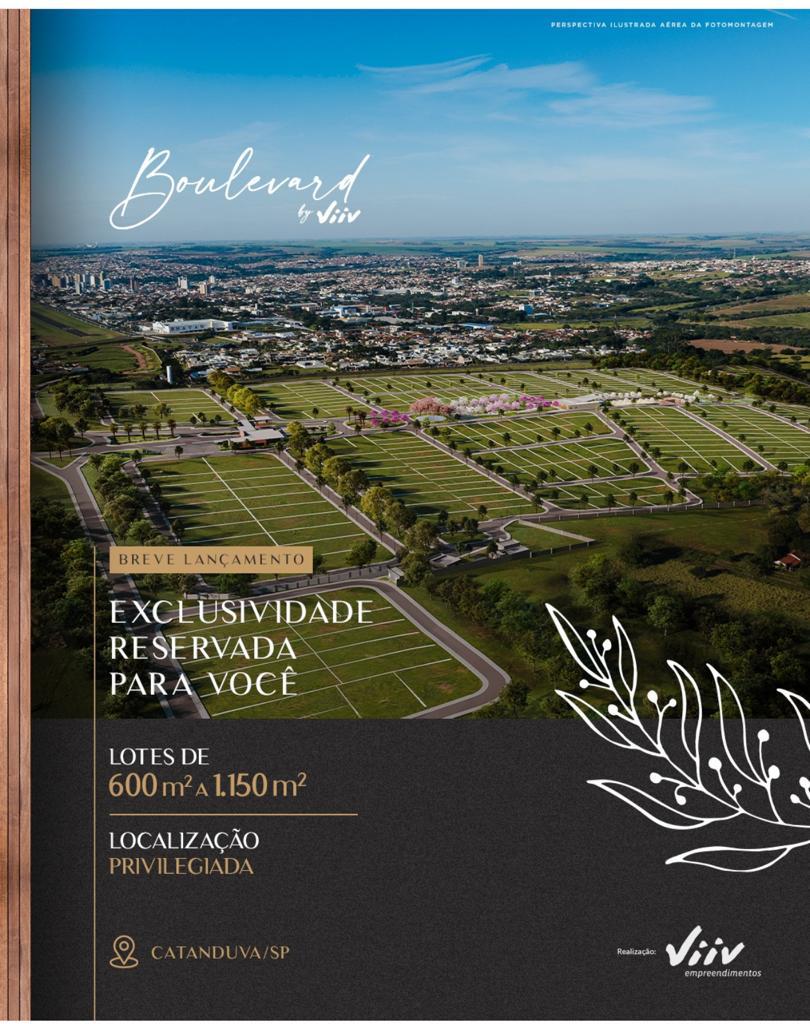Imagem Terreno em Condomínio à Venda, 600 m²em Lot. Aeroporto - Catanduva Imagem Terreno em Condomínio à Venda, 600 m²em Lot. Aeroporto - Catanduva