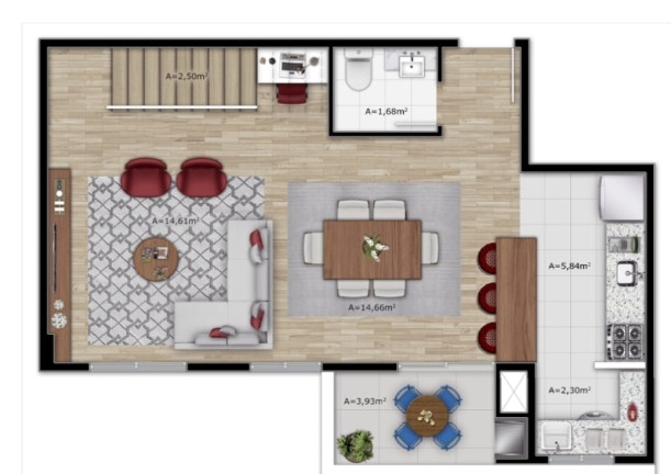 Cobertura com 3 Quartos à Venda, 109 m² em Capão Raso - Curitiba