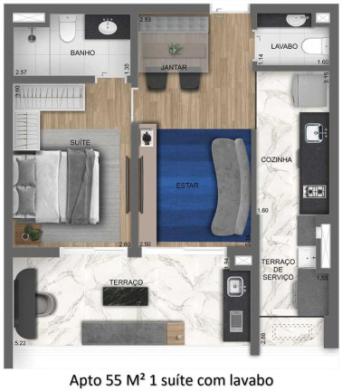 Imagem Studio com 1 Quarto à Venda, 29 m² em Indianópolis - São Paulo Imagem Studio com 1 Quarto à Venda, 29 m² em Indianópolis - São Paulo