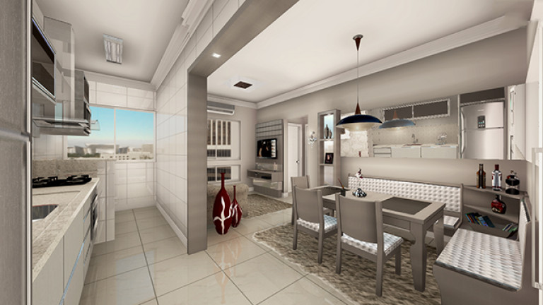 Imagem Apartamento com 1 Quarto à Venda, 42 m² em Ana Maria - Criciúma Imagem Apartamento com 1 Quarto à Venda, 42 m² em Ana Maria - Criciúma