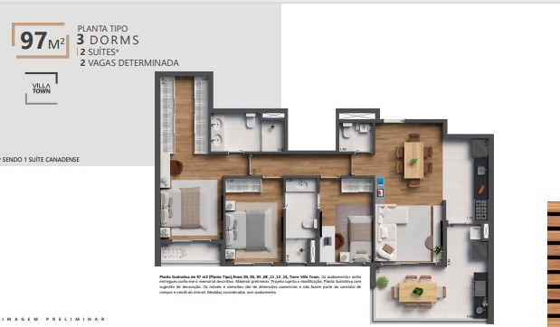 Imagem Apartamento com 3 Quartos à Venda, 97 m² em Alto da Lapa - São Paulo