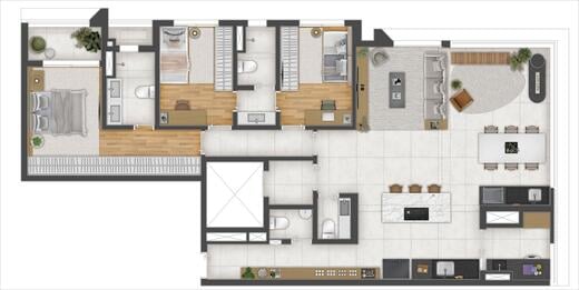 Imagem Apartamento com 3 Quartos à Venda, 131 m² em Campo Belo - São Paulo Imagem Apartamento com 3 Quartos à Venda, 131 m² em Campo Belo - São Paulo
