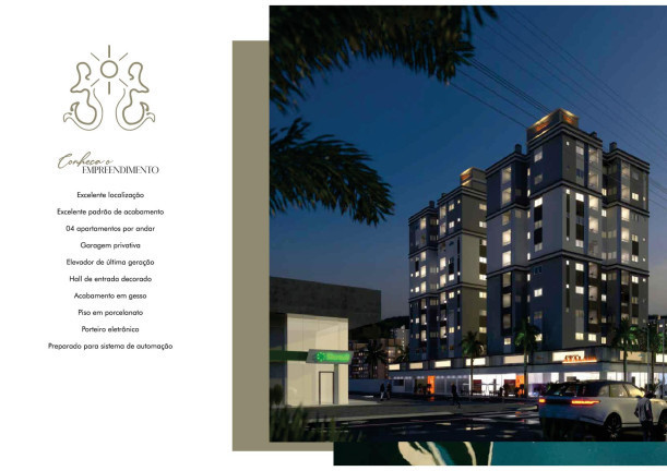 Apartamento com 1 Quarto à Venda, 56 m²em São Vicente - Itajaí