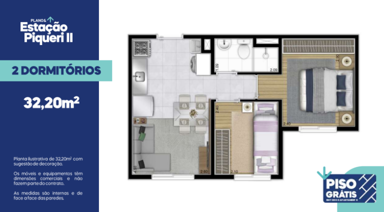 Imagem Apartamento com 2 Quartos à Venda, 32 m² em Piqueri - São Paulo