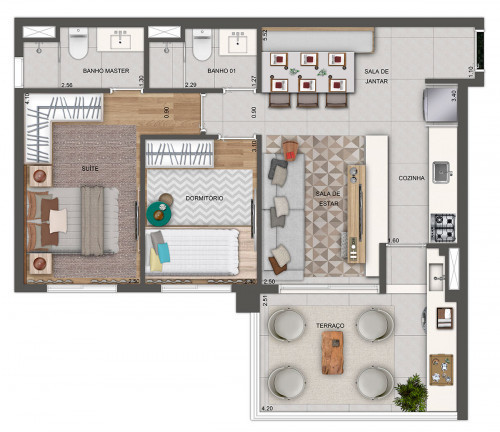 Imagem Apartamento com 2 Quartos à Venda, 68 m² em Jardim Prudência - São Paulo Imagem Apartamento com 2 Quartos à Venda, 68 m² em Jardim Prudência - São Paulo