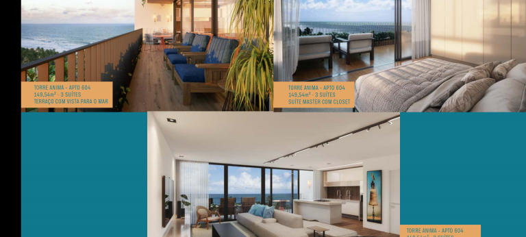 Apartamento com 4 Quartos à Venda, 190 m² em Santo Agostinho - Cabo de Santo Agostinho