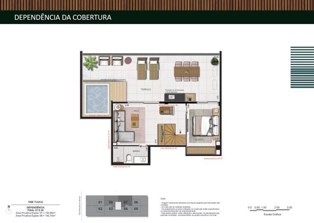 Imagem Cobertura com 4 Quartos à Venda, 221 m²em Tijuca - Rio de Janeiro