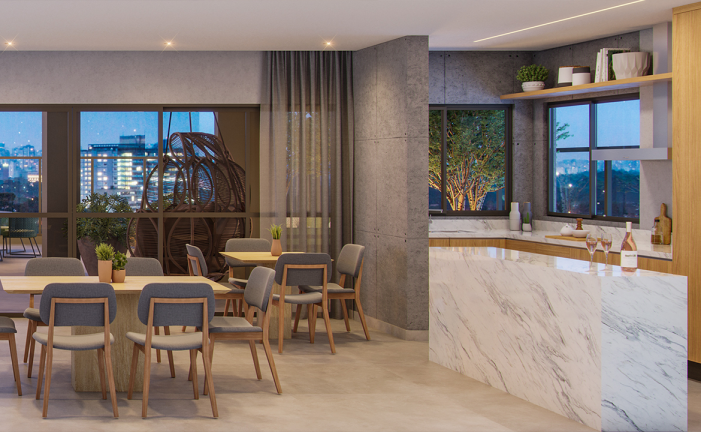 Apartamento com 2 Quartos à Venda,  em Brooklin Paulista - São Paulo