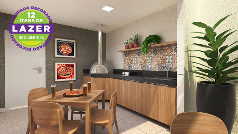 Imagem Apartamento com 2 Quartos à Venda, 39 m² em Vila Palmares - Santo André Imagem Apartamento com 2 Quartos à Venda, 39 m² em Vila Palmares - Santo André