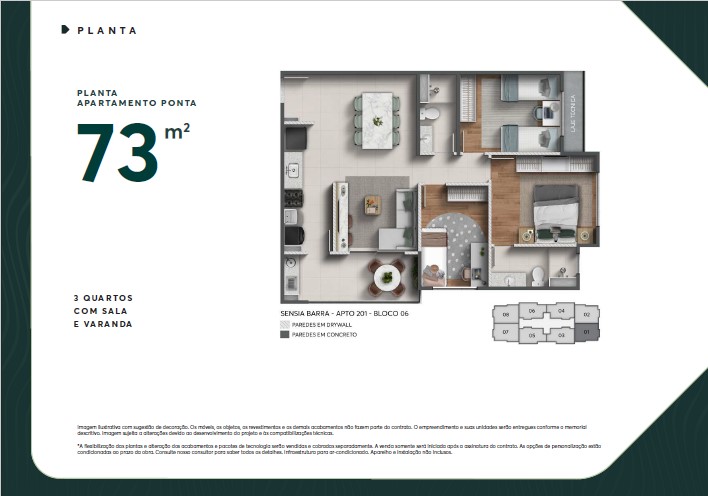 Imagem Apartamento com 2 Quartos à Venda, 67 m²em Barra da Tijuca - Rio de Janeiro Imagem Apartamento com 2 Quartos à Venda, 67 m²em Barra da Tijuca - Rio de Janeiro