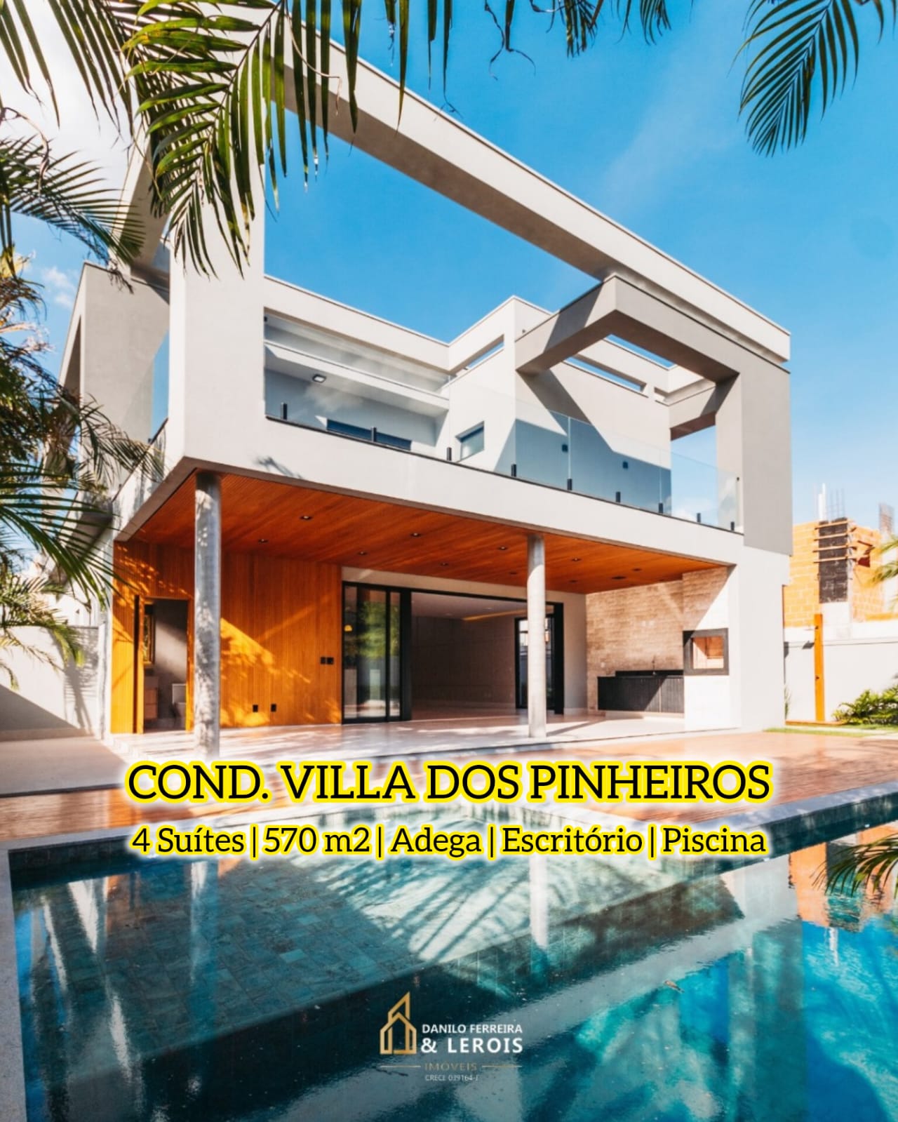 Casa de Condomínio com 4 Quartos à Venda, 415 m²em Vila Avaí - Indaiatuba