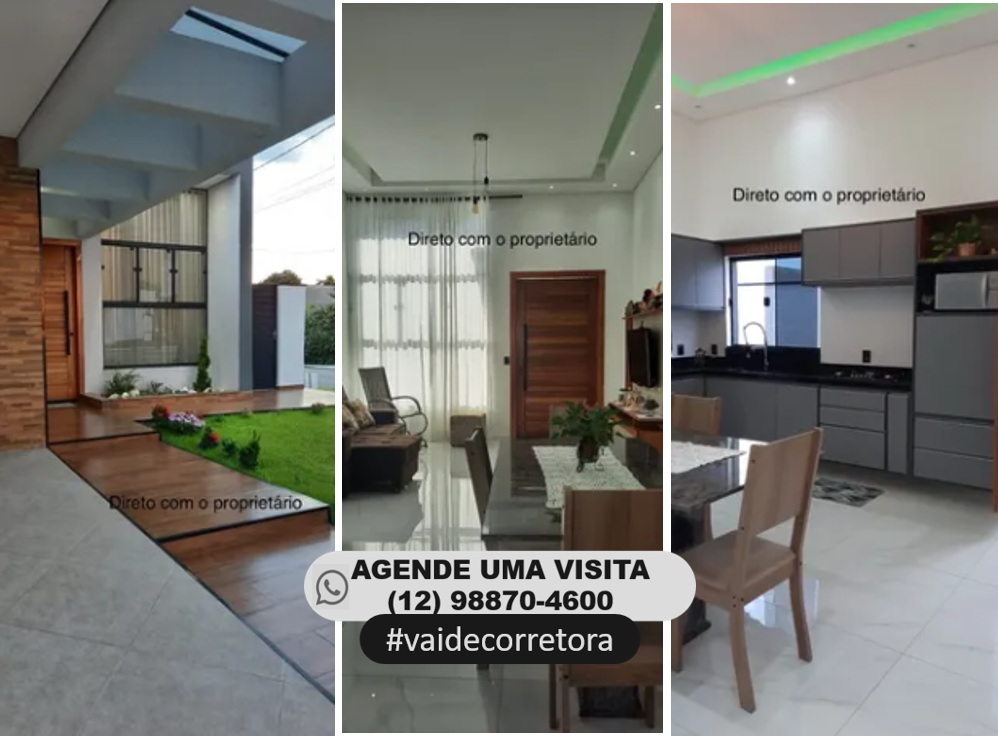 Imagem Casa de Condomínio com 3 Quartos à Venda, 146 m²em Parque São Luís - Taubaté
