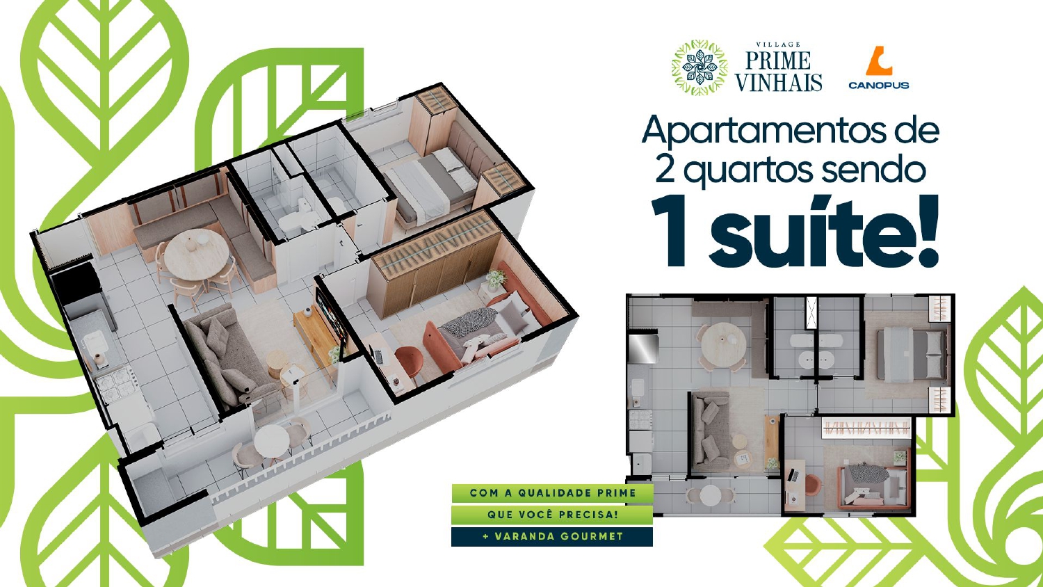 Imagem Apartamento com 2 Quartos à Venda, 49 m²em Recanto dos Vinhais - São Luís