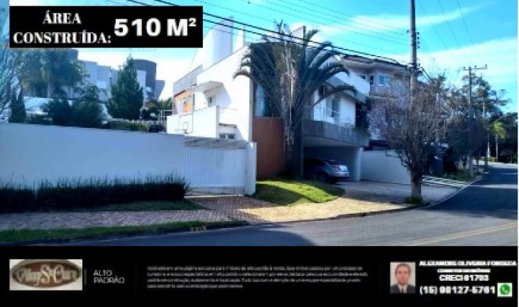 Casa de Condomínio com 4 Quartos à Venda, 510 m² em Jardim Village Saint Claire - Sorocaba